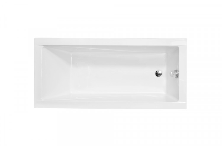 Ванна акриловая MODERN SLIM 150х70 (соло) без ног прямоугольная