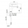 Смеситель для раковины Paffoni Green, без донного клапана GR071CR
