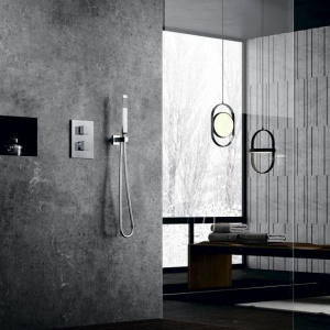 Термостат для душу Paffoni Elle на 3 споживача в комплекті із прихованою частиною, колір хром LEQ519CR/M