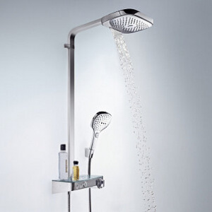 Душова система Hansgrohe raindance select e 300 3jet 27127000 showerpipe