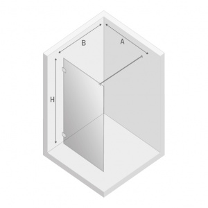 Душові двері New Trendy Eventa Walk-In