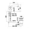 Змішувач для раковини Paffoni Iris, з донним клапаном IRV075CR