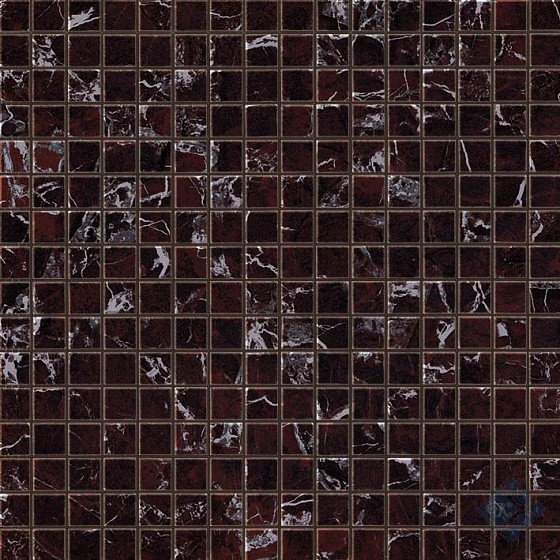 Мозаика (30x30) aeo2 marvel edge red luxury mosaico lapp
