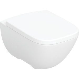 Унитаз подвесной Geberit Modo Rimfree с крышкой soft close 502.827.00.1