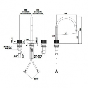 Змішувач для раковини Paffoni Jo без донного клапана JO052NO