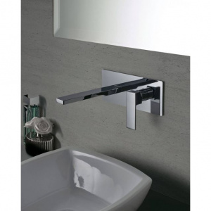 Змішувач для раковини настінний Paffoni Elle, вилив 240 мм. EL106CR