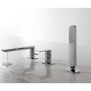 Змішувач Tres loft 20016203 хром на борт ванни