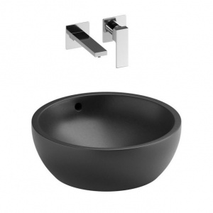 Змішувач для раковини настінний Paffoni Elle, вилив 240 мм. EL106CR70