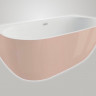 Ванна Polimat 170x80 Risa розовая отдельностоящая