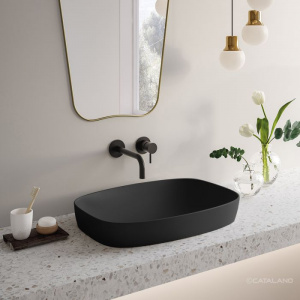 Умивальник Catalano green lux чорний матовий (165agrlxns)