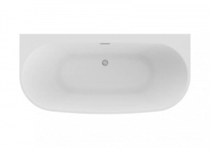 Ванна Polimat 170x80 Risa чорна матова