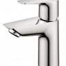 Смеситель для раковины Grohe BauEdge New 23895001 хром однорычажный S-Size + нажимной донный клапан