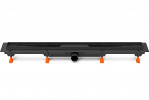 Душовий канал MCH 65 см d40 Black Edition решітка під плитку