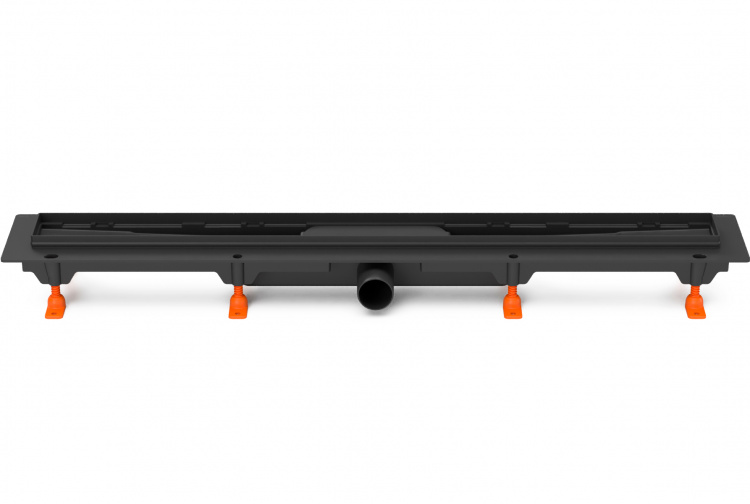 Душовий канал MCH 85 см d40 Black Edition решітка під плитку