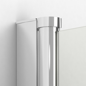 Душова шторка 100 см New Trendy New Soleo двосекційна