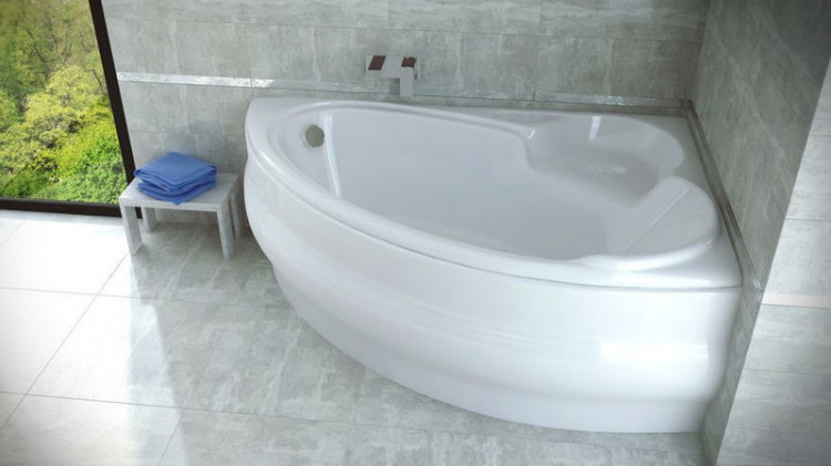 Ванна акриловая WENUS FINEZJA MAXI 170х110 правая (соло) без ног и строения угловая