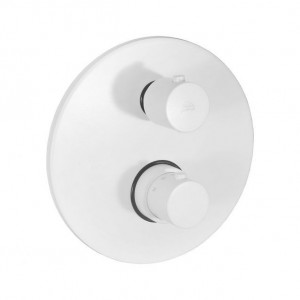 Термостат для душу на 1 споживач Paffoni Light, колір білий LIQ013BO