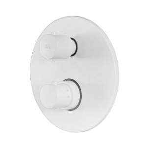 Термостат для душу на 1 споживач Paffoni Light, колір білий LIQ013BO