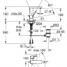 Змішувач для раковини Grohe Plus 23871DC3 сталь одноважільний М-Size