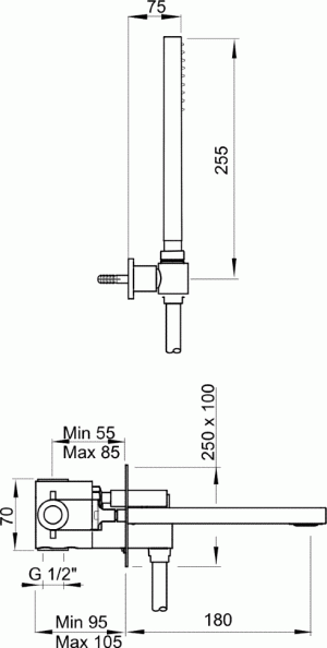 Змішувач Ponsi ice bticecva04