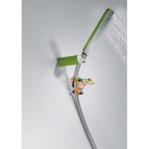 Змішувач Tres loft 20017001ve зелений хром для ванни