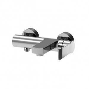 Змішувач для ванни Paffoni Tango з фіксованим душовим гарнітуром, колір хром TA026CR