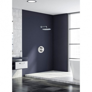 Термостат для душу на 1 споживач Paffoni Quattro, колір хром QTV013CR