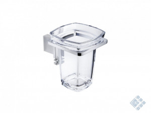 Склянка з тримачем для зубних щіток (dm02) damasco ibb