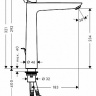 Змішувач для раковини Hansgrohe Talis E 71716000