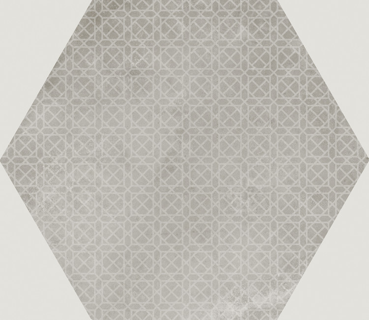 Urban Hexagon Melange Silver 23603 29.2x25.4 под бетон матовая