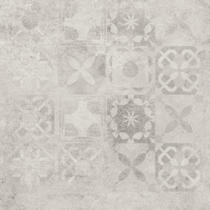 Плитка (59.7x59.7) softcement white decor patchwork rect.
