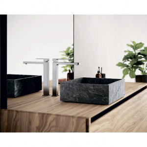 Змішувач для раковини високий Paffoni Elle, з донним клапаном Clic-Clac EL081KCR