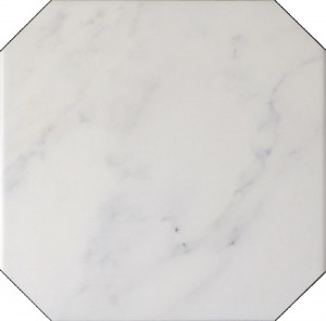Плитка 20x20 octagon marmol blanco 21010