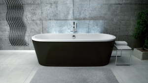 Ванна VICTORIA ретро 160х75 з сифоном автом без обудови