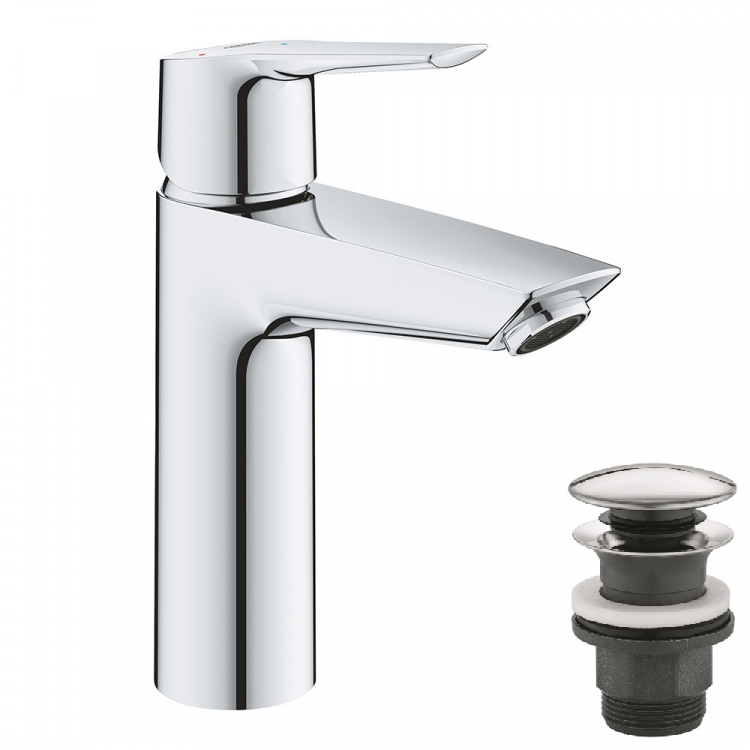 Смеситель для раковины Grohe Start 23746002 хром однорычажный M-Size