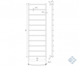 Класік HP 1550x530/500