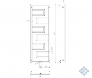 Талія 1500x500/50