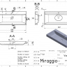 Умивальник VARNA 900 MIRASTONE GRAY