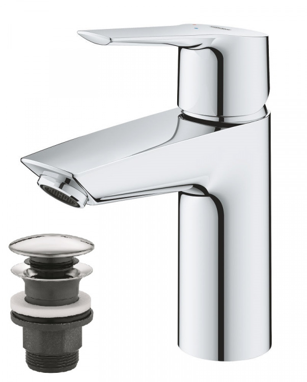 Змішувач для раковини Grohe Start 23551002 хром одноважільний S-Size