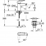 Смеситель для раковины Grohe Start 23551002 хром однорычажный S-Size