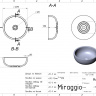 Умивальник MARK 375 MIRASOFT