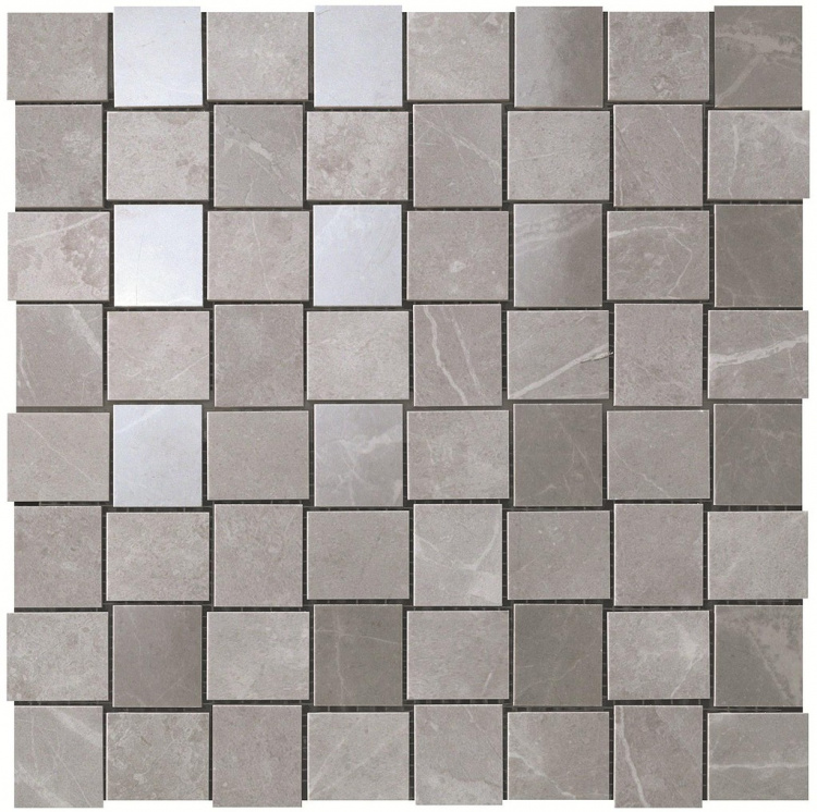 Marvel Grey Fleury Net Mosaic