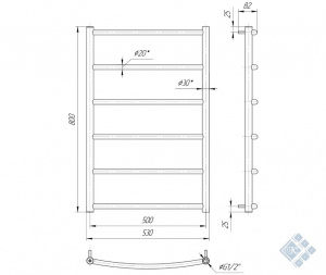 Класік HP 800x530/500