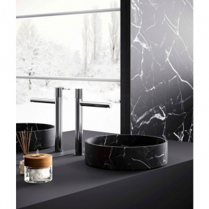 Змішувач для раковини високий Paffoni Jo з донним клапаном Clic-Clac JO081KCR