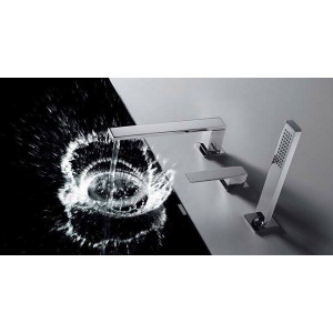 Змішувач Tres slim 20216101 хром на борт ванни