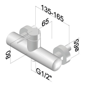 Змішувач для душу Ponsi btnovcdo03