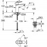 Змішувач для раковини Grohe BauLoop New 23886001 хром одноважільний M-Size + натискний донний клапан