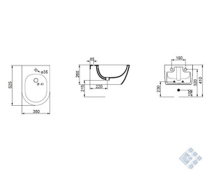Біде підвісне GSG like