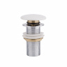 Раковина Qtap Cardinal 565х400х130 White з донним клапаном QT0411K177W