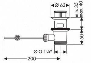 Змішувач для біде Hansgrohe PuraVida 15270000